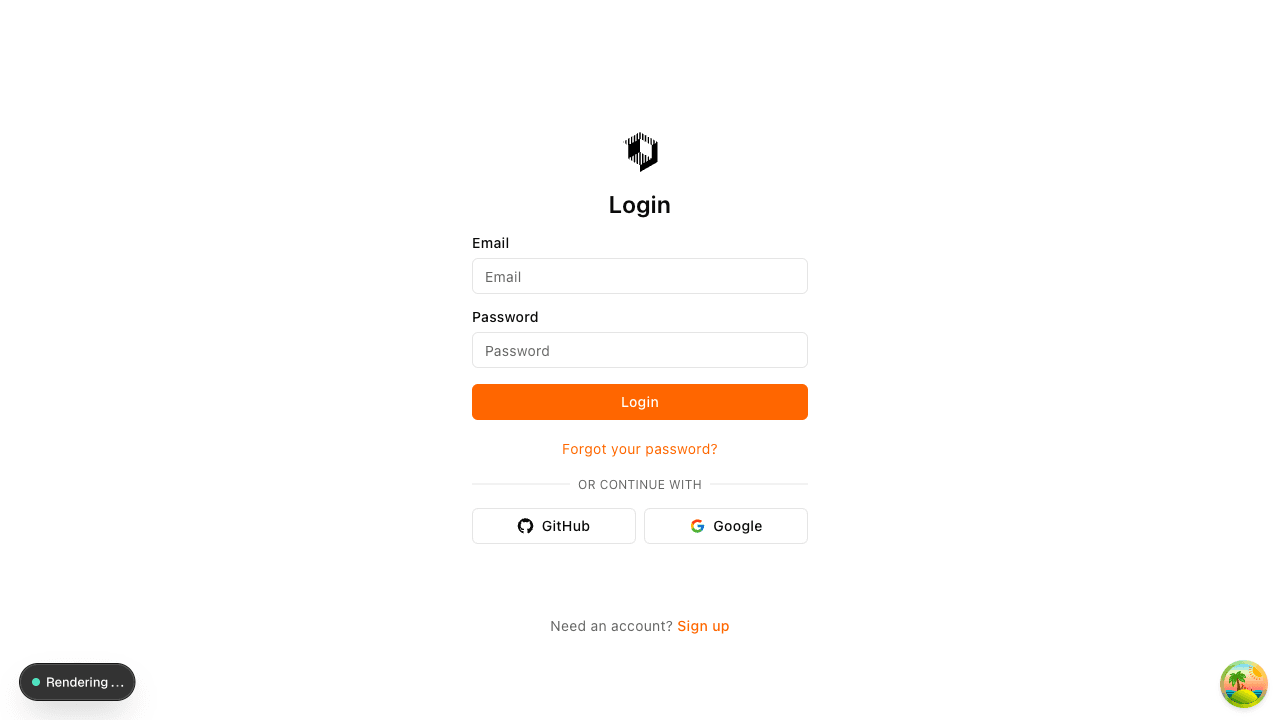 Login Page